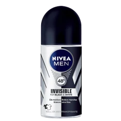 NIVEA MEN ROLL-ON INVISIBLE BLACK & WHITE