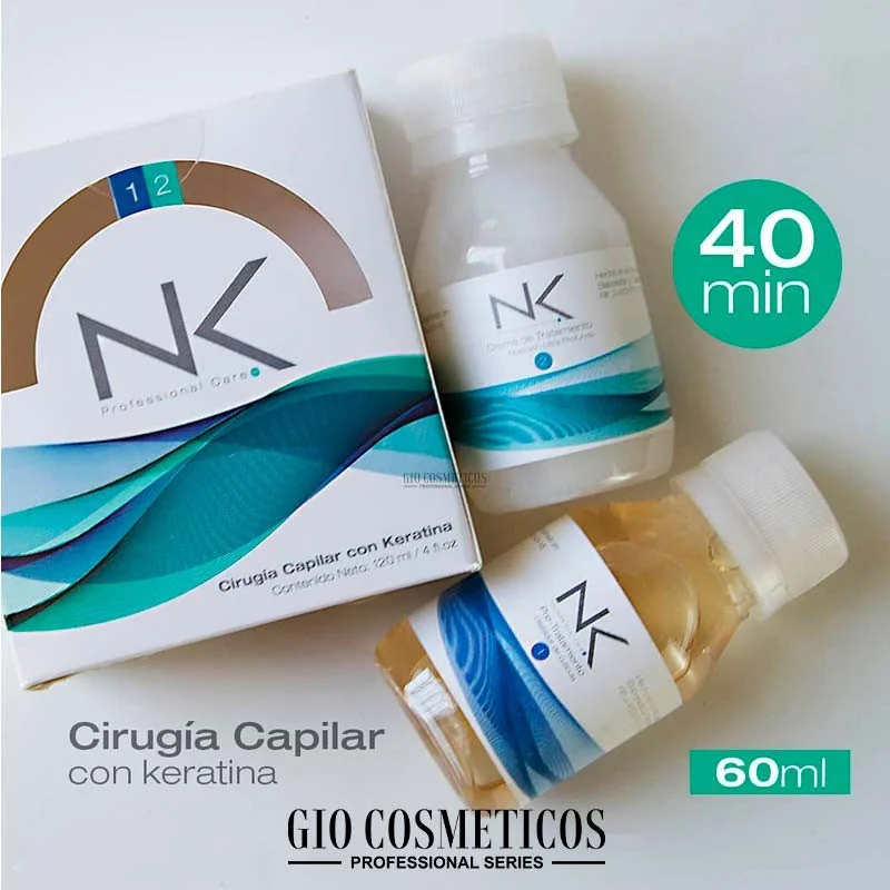 Kit Tratamiento Nk Alisado Paso 1 Y 2 60ml Kit Tratamiento Nk Alisado Paso 1 Y 2 60ml