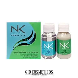 Kit Tratamiento Nk Alisado Sensitive Paso 1 Y 2 60ml