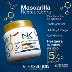 Mascarilla Capilar Nk Professional Care Restauradora 300g