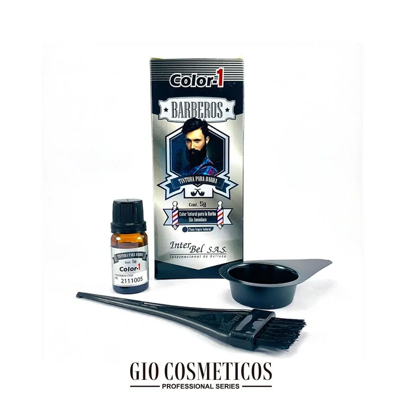 Tinte para Barba Negro Color 1